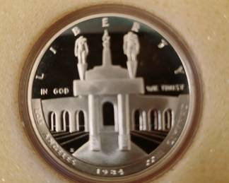1984 Olympics silver dollar