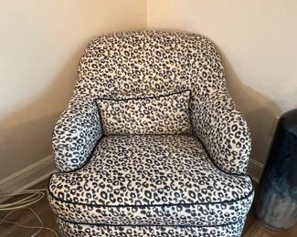 Swivel chair, available for presale