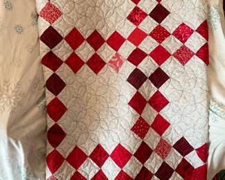 Great checkered quilt!