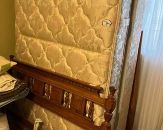 Matching full size headboard & full size mattress set