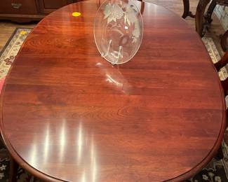 Solid cherry table-top is simply glorious!