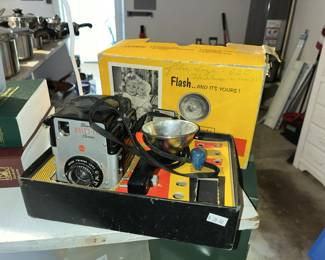 Vintage KODAK camera outfit w/ box.