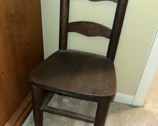 Antique child's chair