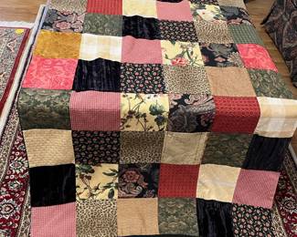 Lovely patchwork throw