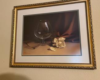 Another Windberg still life "Opalescent" - both in matching frames!