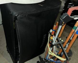 Inflatable mattress in case