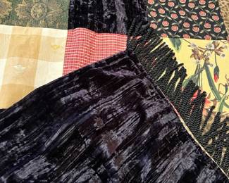 Reverse is crushed velvet!