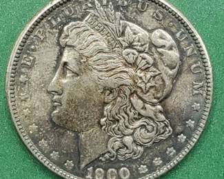 1900 Morgan Silver Dollar
