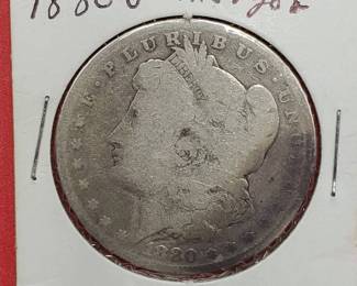 1880-O Morgan Silver Dollar