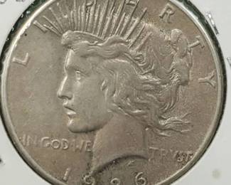 1926-S Peace Dollar