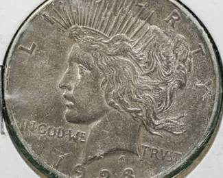 1923-D Peace Dollar