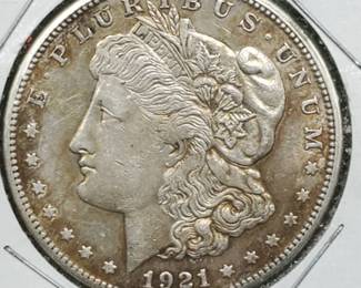 1921-S Morgan Silver Dollar