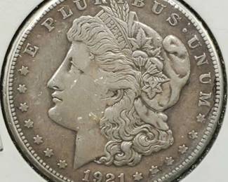 1921-S Morgan Silver Dollar