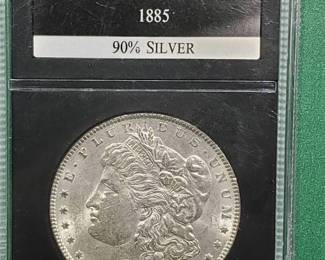 1885 Morgan Silver Dollar, PCS Uncirculated