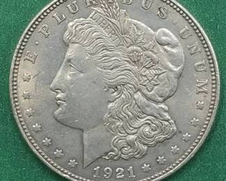 1921 Morgan Silver Dollar