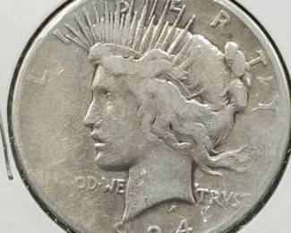 1924-S Peace Dollar