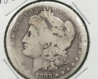 1883-S Morgan Silver Dollar