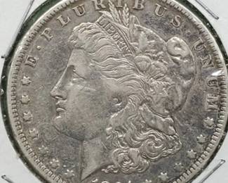 1891-O Morgan Silver Dollar