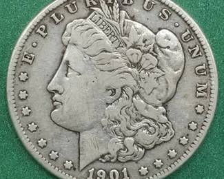 1900-O Morgan Silver Dollar