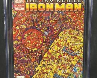 2012 Marvel The Invincible Iron Man CGC 9.0