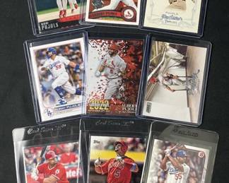 (9) Albert Pujols Cards 2003-2023 Collection