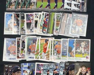 Lot of Modern Astros Rookie Stars & More