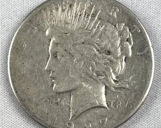 1927 Peace Silver Dollar, US $1 Coin