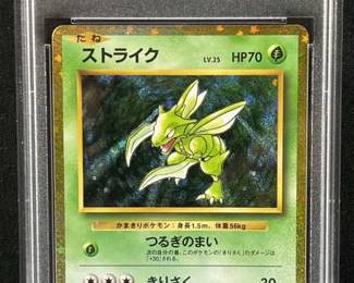 2023 Pokemon Scyther Holo CLF JP PSA 9