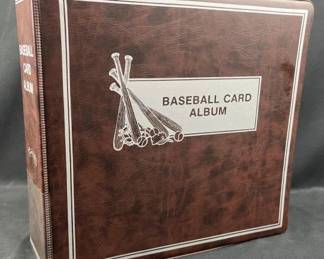 Large Binder of Retro to Modern Baseball