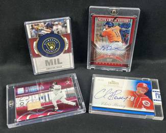 Tyler White Autograph +3 Misc Auto/Relic