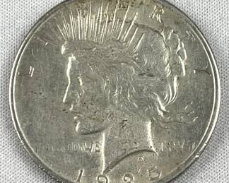 1925 Peace Silver Dollar, US $1 Coin