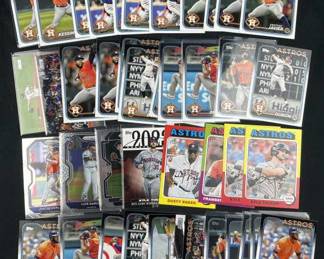 Large Lot of Modern Astros Kyle Tucker & More