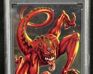 1995 Ultra X-Men Spyne All Chromium PSA 6