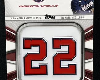2022 Topps Juan Soto Jersey # Medallion Relic