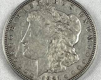 1921 Morgan Silver Dollar, Philly Mint