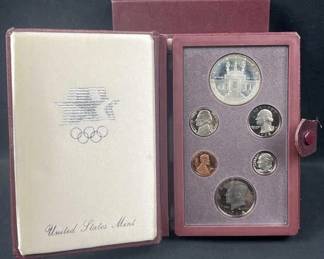 1984 US Prestige Proof Set w/ Silver Dollar