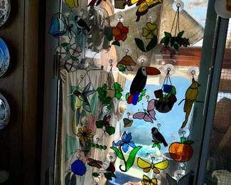 A bazillion hangy things