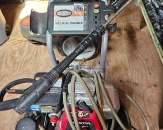 Simpson and Karcher power washer