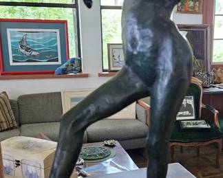 Beautiful ballerina sculpture