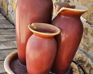 Beautiful terra cotta fountain