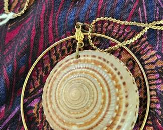 Beautiful shell pendant