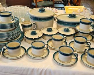 Wedgewood Blue Pacific Pottery. 