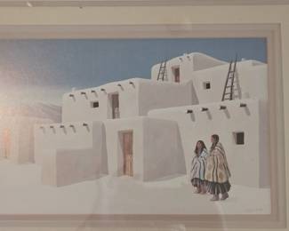 Pair of southwestern paintings