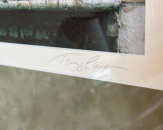 Veranda Balcony, Italy framed art, by Tony Casper