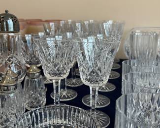 Lead crystal glassware