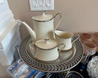 Lenox Solitaire china serving set