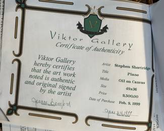 Original Oil Painting by Stephen Charles Shortridge