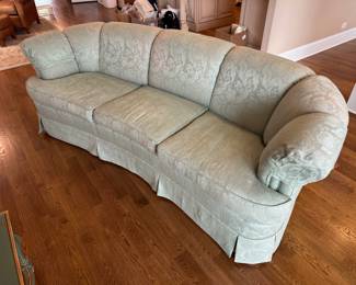 vintage sofa - mint green