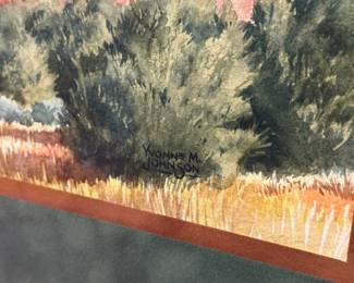 Arizona - original watercolor, by Yvonne M. Johnson