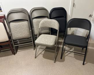 Folding chairs